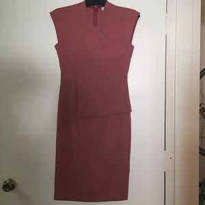 MM Lafleur Elecia Dress in brick red, size 6